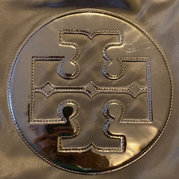 Tory Burch Patent Ella Nylon Tote - Picture 3 of 10